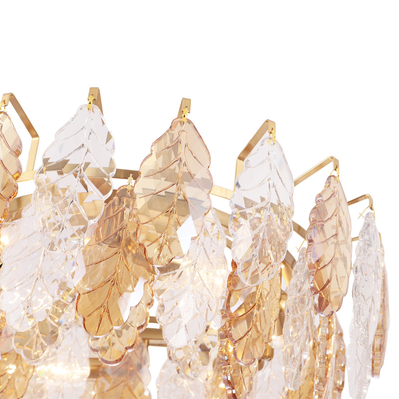Светильник 60 см, Crystal Lux TREVI SP6 BRASS, латунь