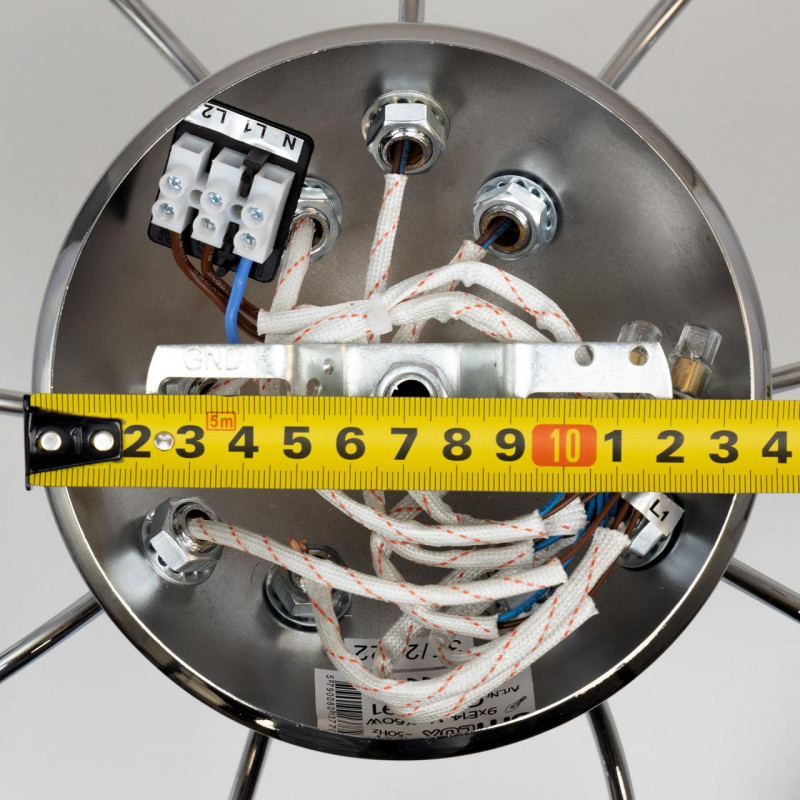 Люстра 66 см Citilux Лучиана CL147191 хром