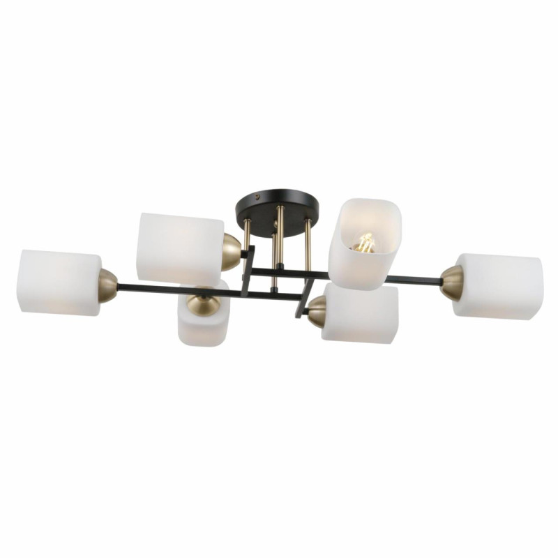 Люстра Citilux Генри CL130265 черный/бронза