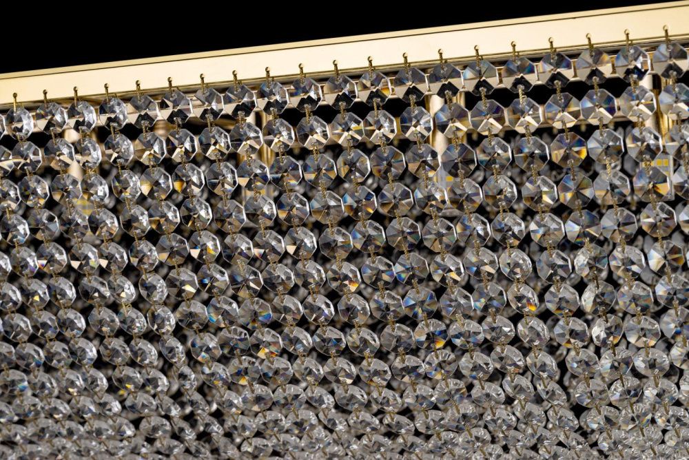 Люстра подвесная **25 см, 10*G9*40W, Arti Lampadari Milano Milano E 1.5.120X30.102 G, Золото