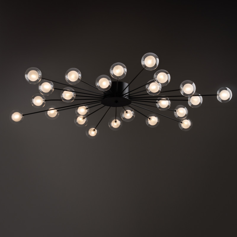 Светильник 120 см, Freya Celebrity FR5242CL-24B1, черный