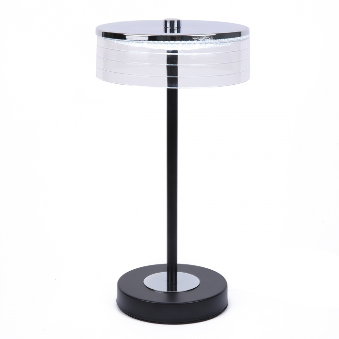 Настольная лампа 31 см, 7W, 4000K, Lumion 8203/1TL, черный-хром