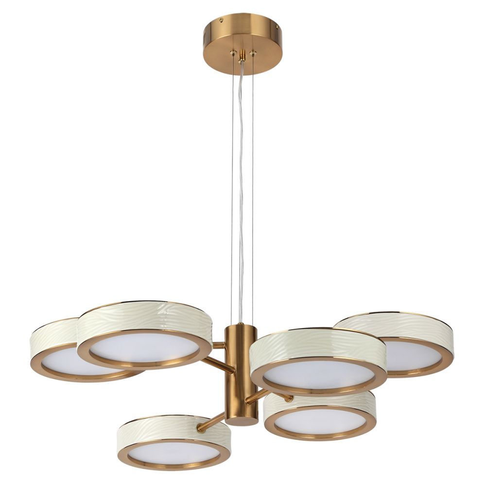 Светильник 76 см, 99W, 2000-4000K, Odeon Light 5450/99L, бронза