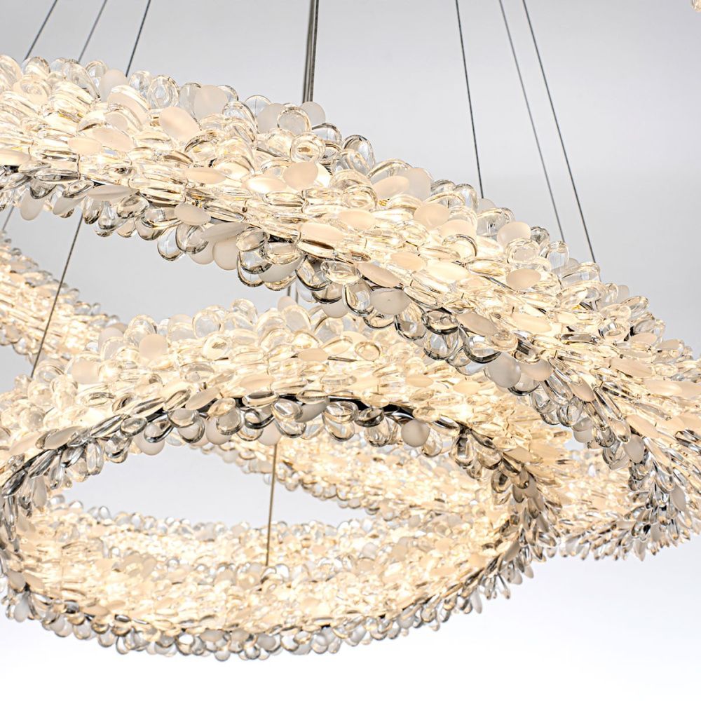 Подвесной светильник 80*60/190 см, LED 194W 3000-6000K MODESTYLE MS.5002.800.600.400 CR хром