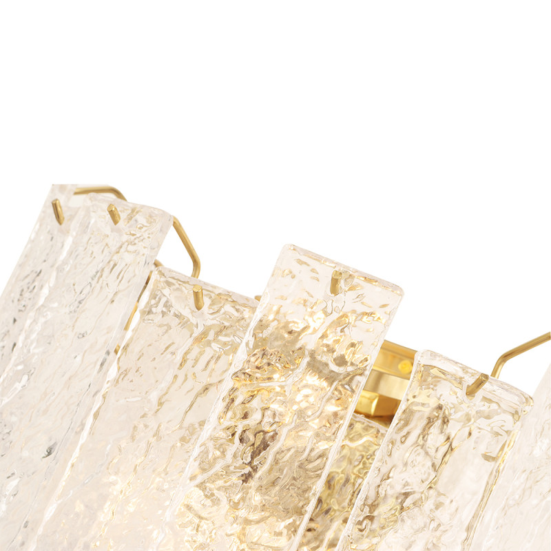Бра 31*43 см, 3*E14*60W Латунь Crystal Lux RICARDO AP3 BRASS