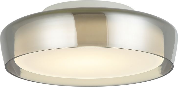Светильник 30 см, 12W, 4000K, Stilfort 4027/06/01C-IP, белый-дымчатый