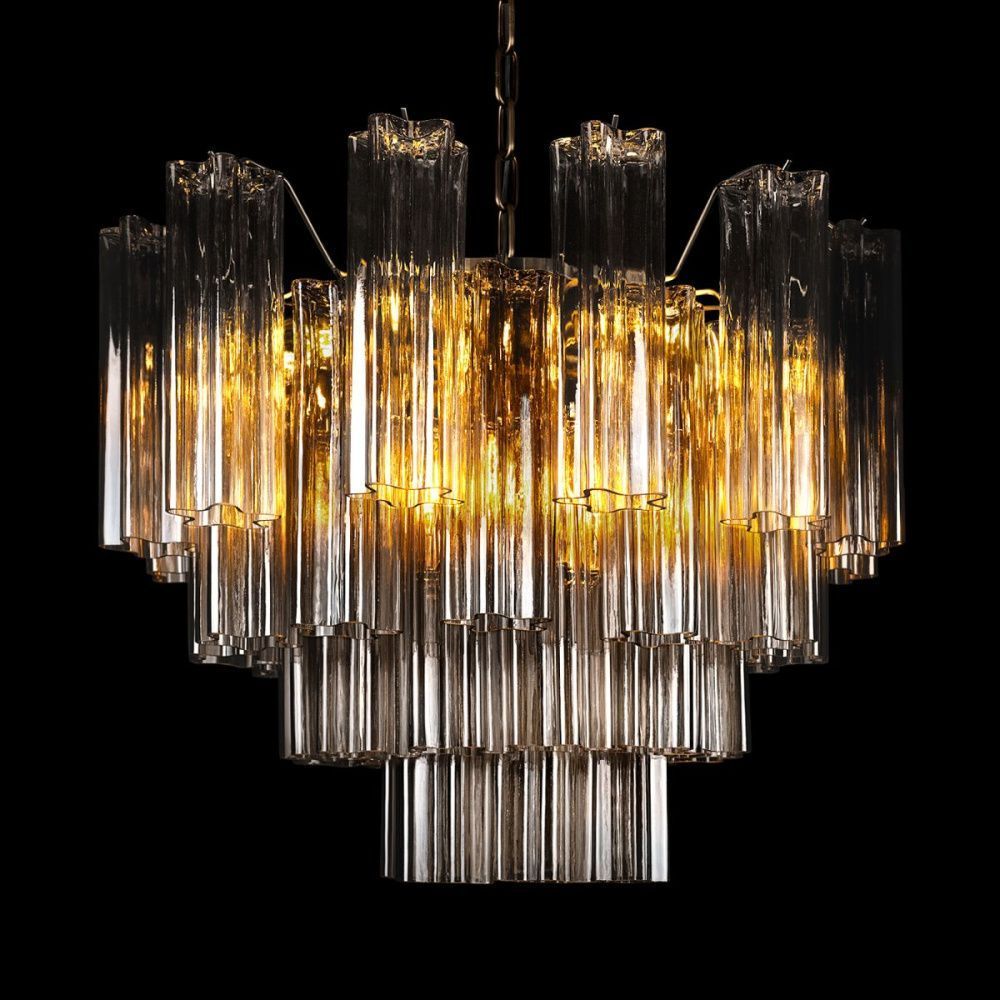 Подвесной светильник 60 см, Loft IT Murano 10580/600 Ash, бронза