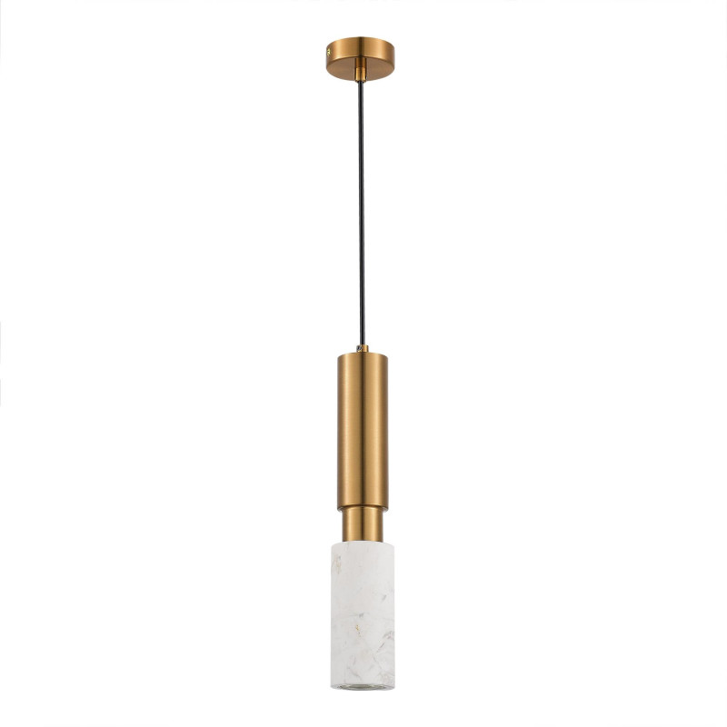 Светильник подвесной 6,5*180 см, GU10*1*5W, 4000K, St Luce Prietti SL1192.353.01, Латунь