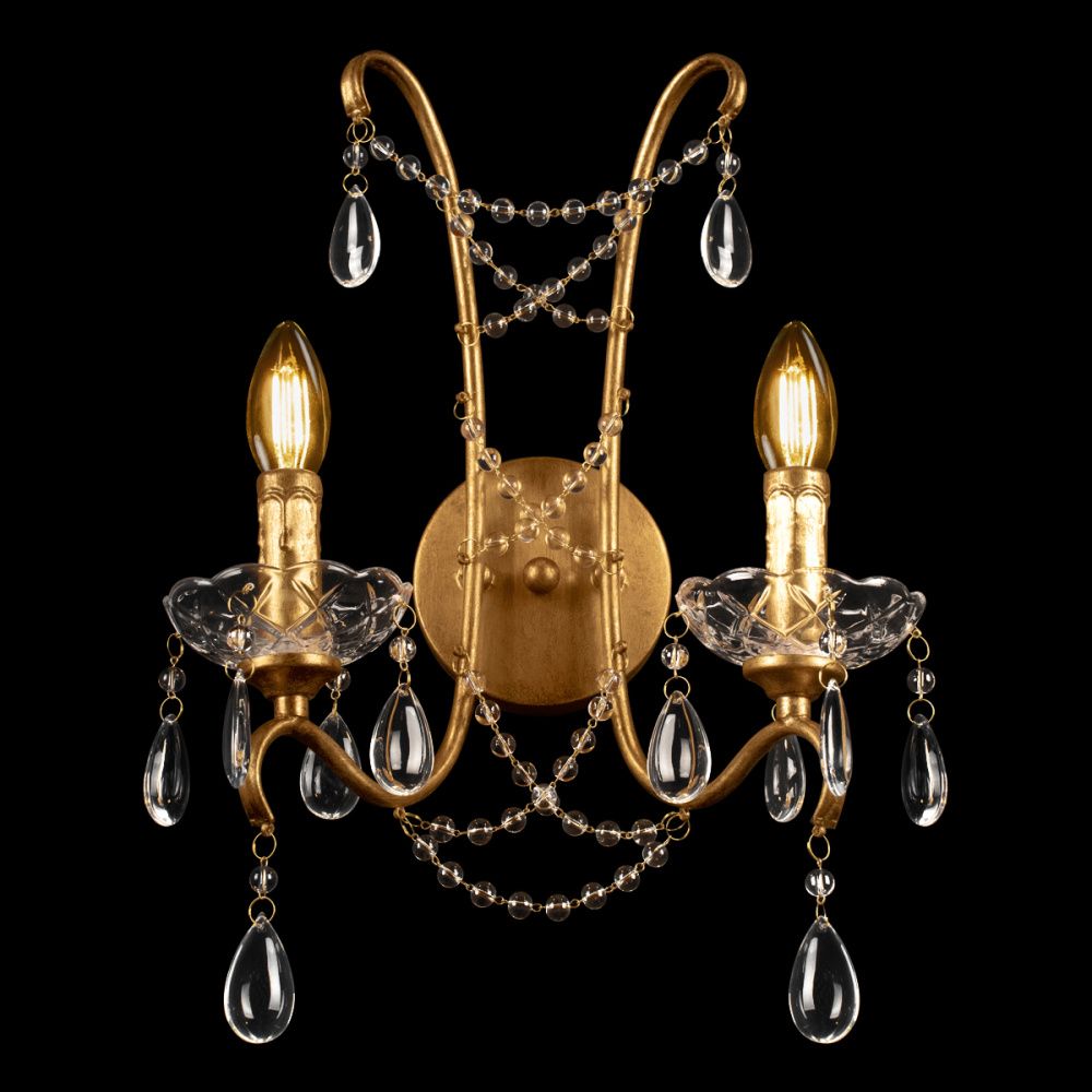 Бра 38 см, Loft IT Foil 10430W, золото