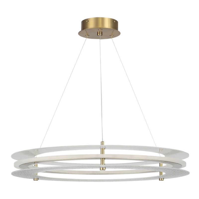 Подвесной светильник 60*80 см, 1*LED*40W, 4000K, ST-Luce Fagy SL6245.203.01, золотой