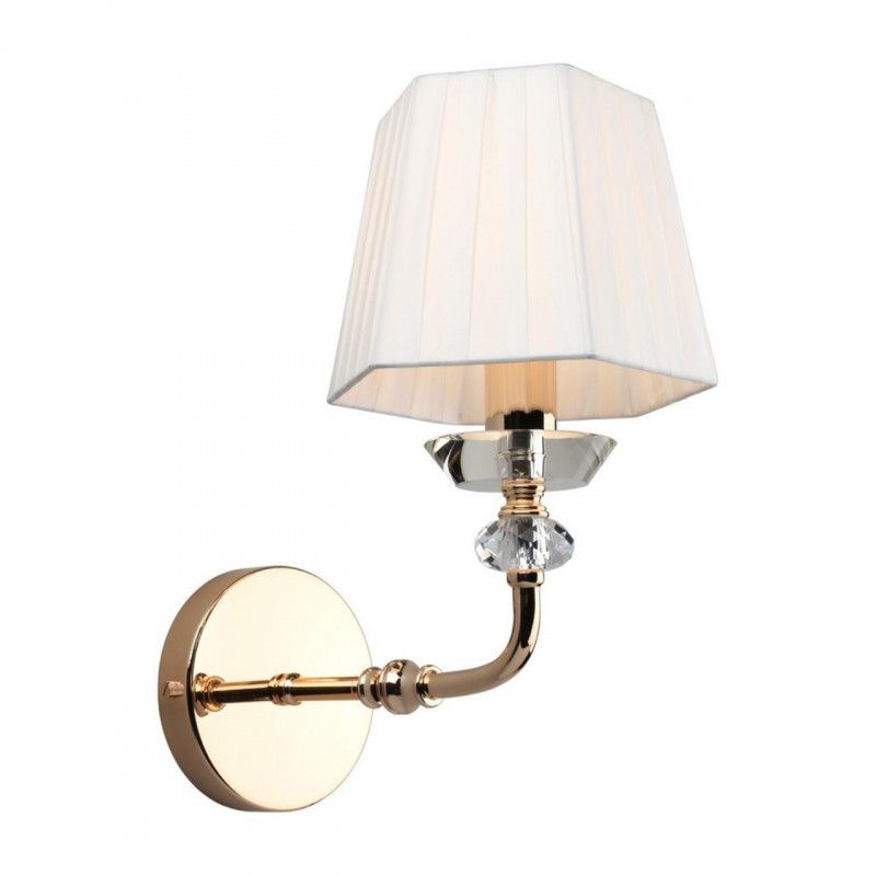 Бра 27*17*32 см, 1*E14, 40W, Aployt Silvian APL.719.01.01, золотой