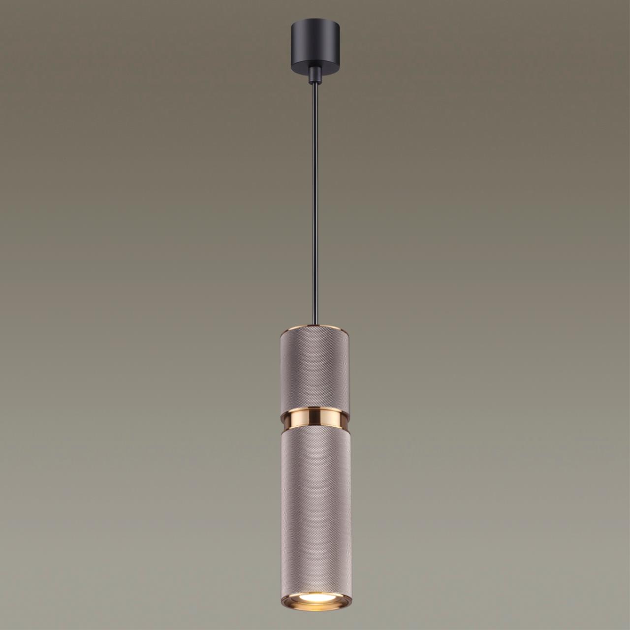 Подвесной светильник Odeon Light Afra 4745/5L, черный-серый