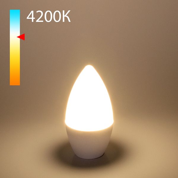 Светодиодная лампа "Свеча" C37 8W 4200K E14 BLE1403 Elektrostandard