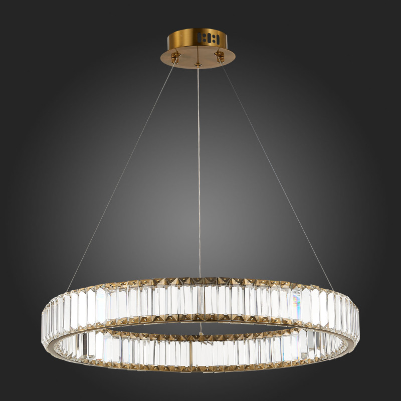 Люстра подвесная 62 см, 40W 4000K ST LUCE TIVOLI SL1622.363.01 Латунь