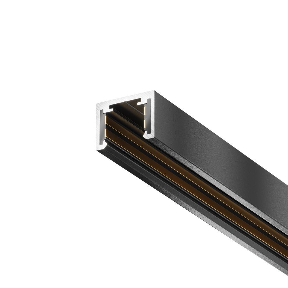 Шинопровод 2 м Exility X накладной, черный 200*2*1 см, Maytoni Technical  TRX239-412B, Черный