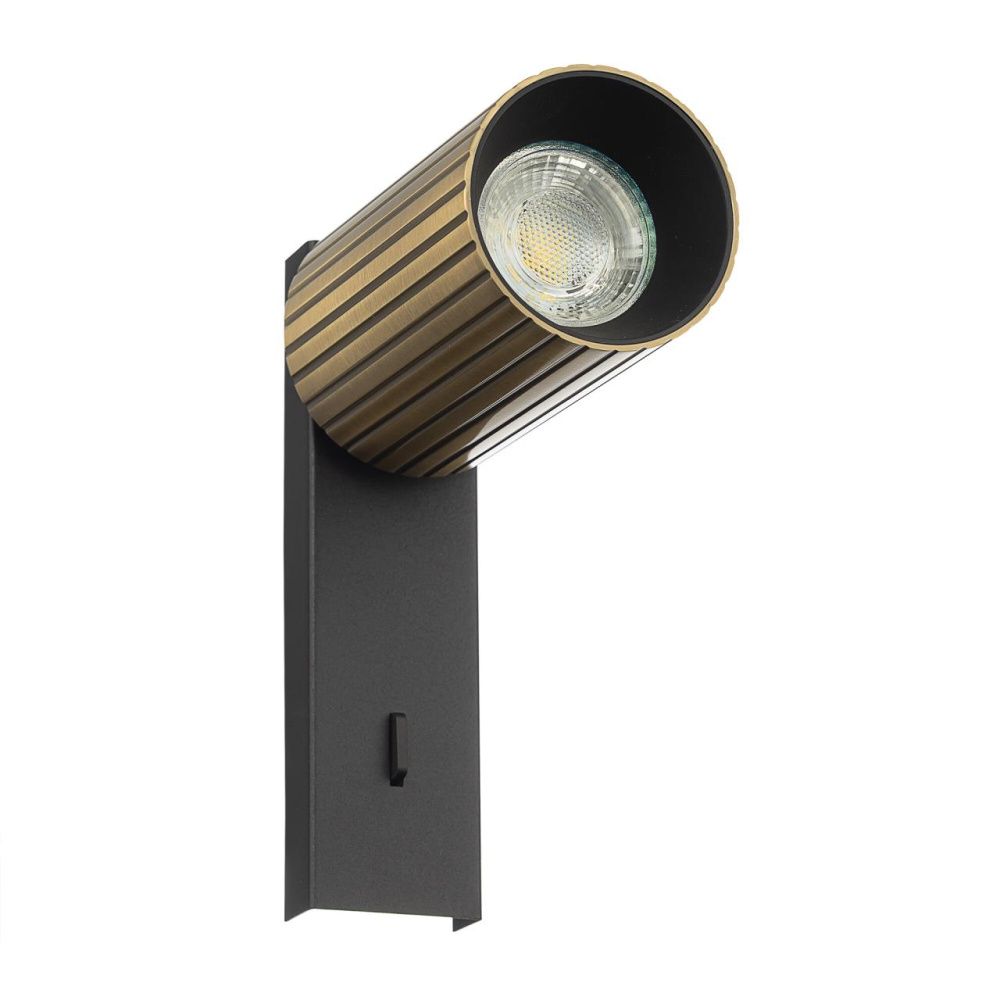 Светильник 15 см, Citilux AXEL CL512513R, черный-бронза