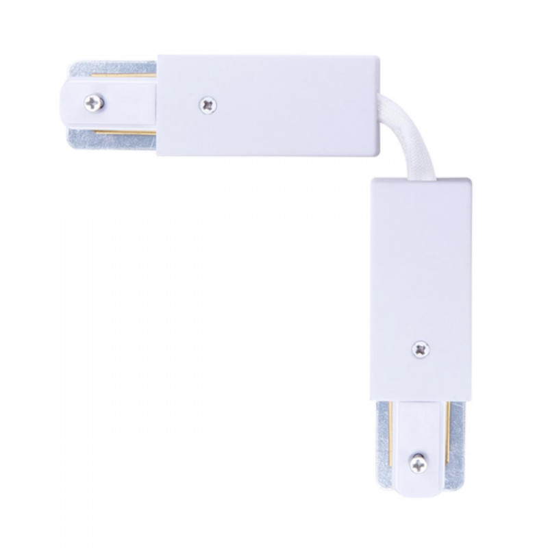 Коннектор гибкий для шинопровода 22*4 см, Arte lamp Track accessories Белый A150233F
