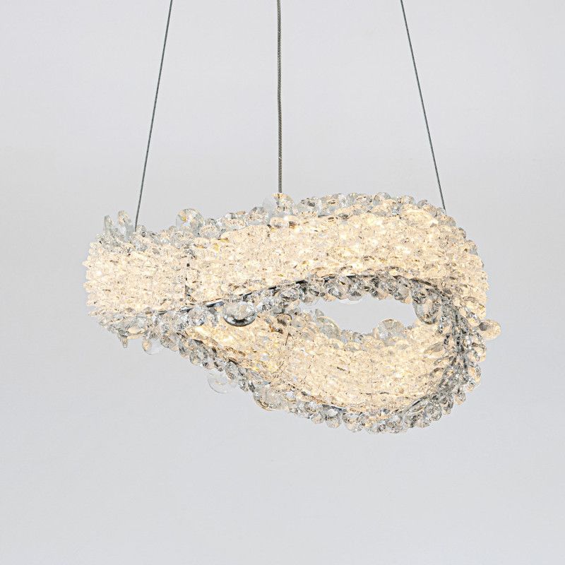 Подвесной светильник 30*32*12/145 см, 3000-6000K LED 28W MODESTYLE MS.5003.300 CR хром