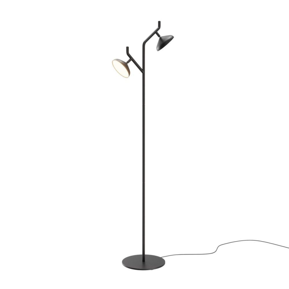 Торшер 140 см, 18W, 3000K, Maytoni Vita MOD451FL-L16B3K, черный