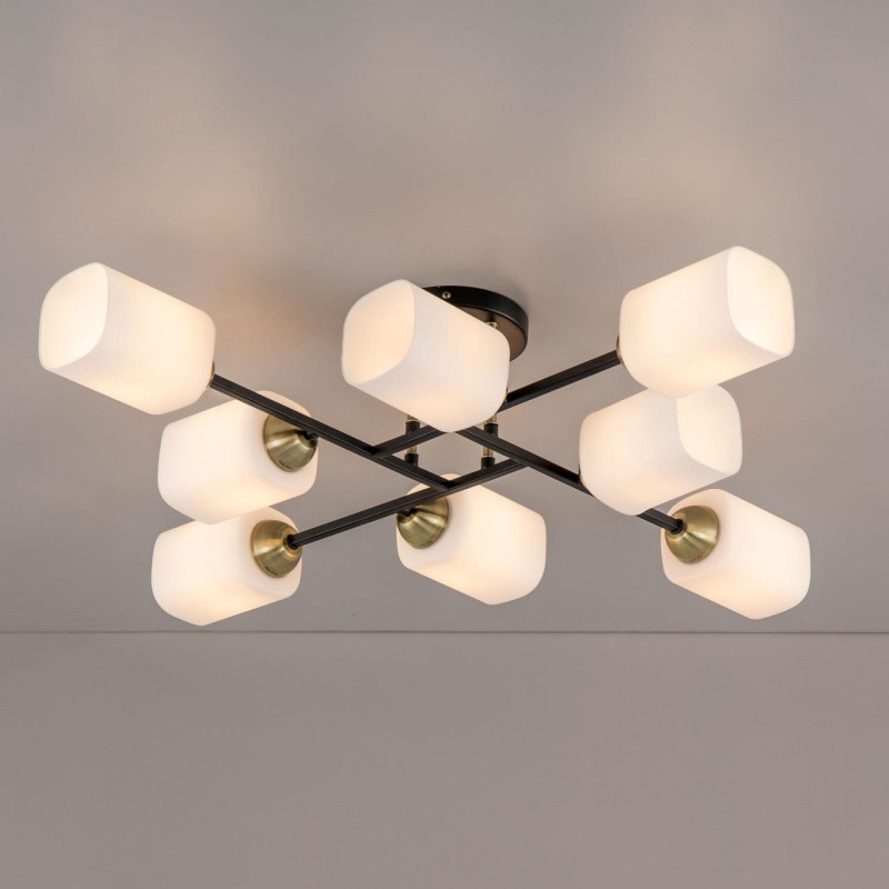 Люстра 79 см Citilux Генри CL130285 черный/бронза