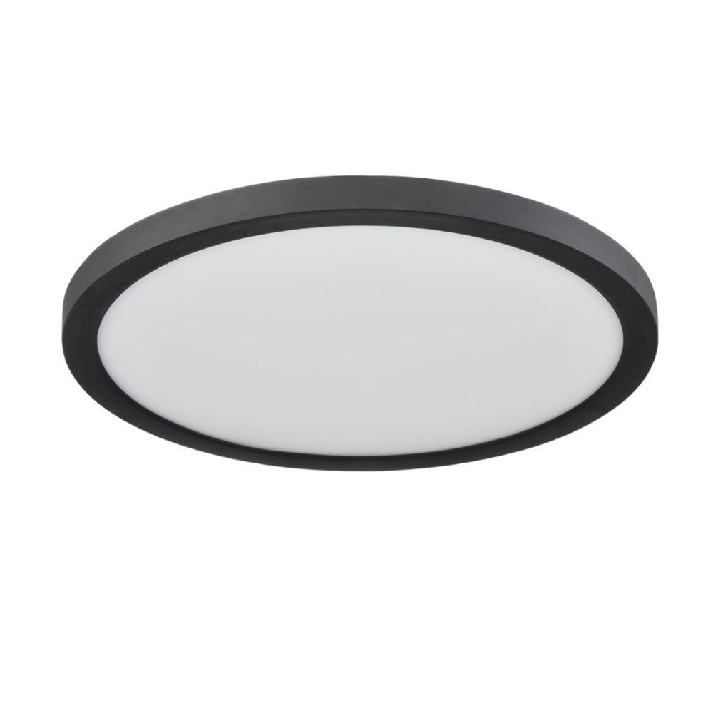 Светильник потолочный *30*1,7- см, 1*LED*24W, 3000/4000/6500K, Sonex Nebula Black SON7788/24L, белый