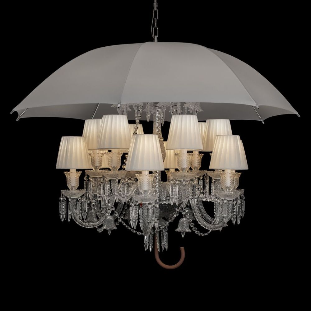 Подвесная люстра 120 см, Loft IT Marie 10556/12 White, хром-белый
