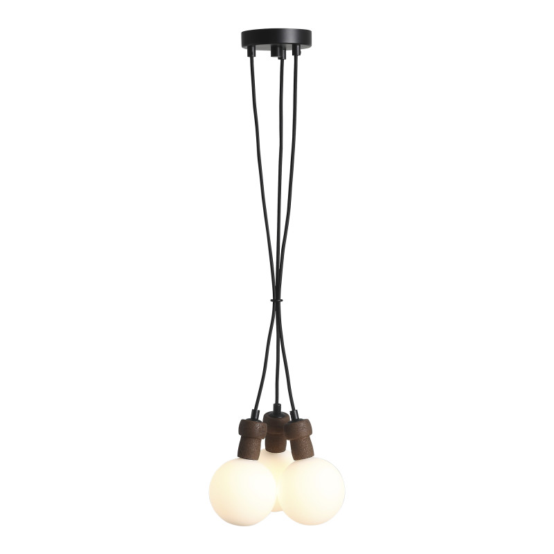 Светильник подвесной CORK 3*G9*5W 4000K ST LUCE SL6226.403.03 черный