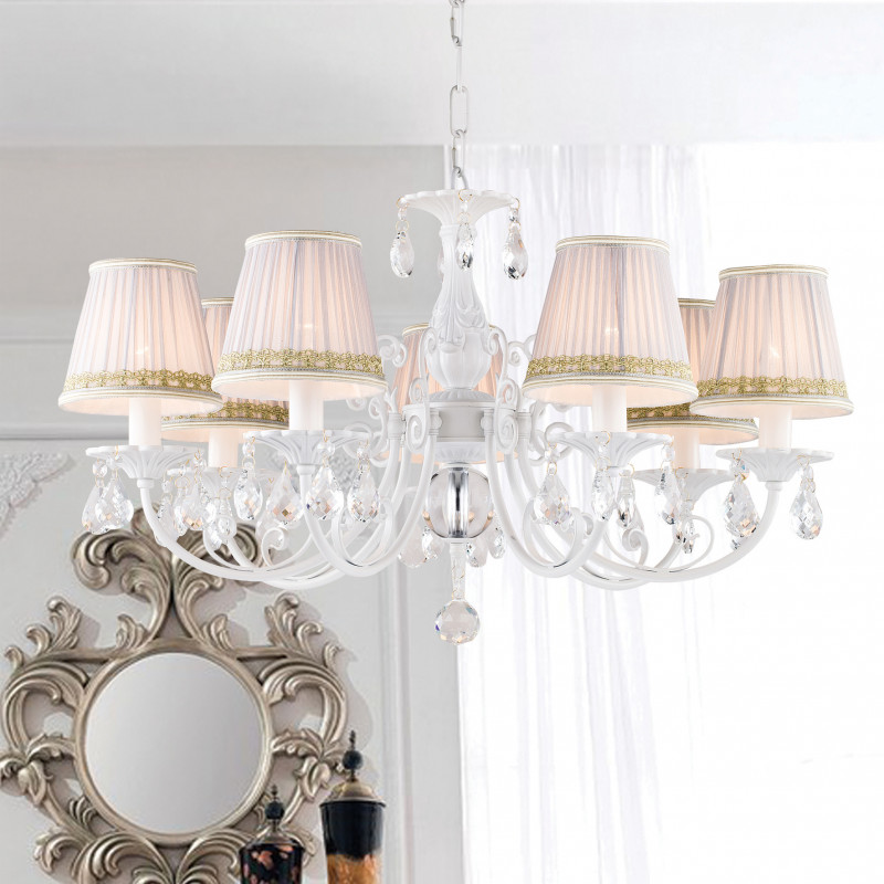 Люстра диаметр 71 см Favourite 1729-7P Alla, белый