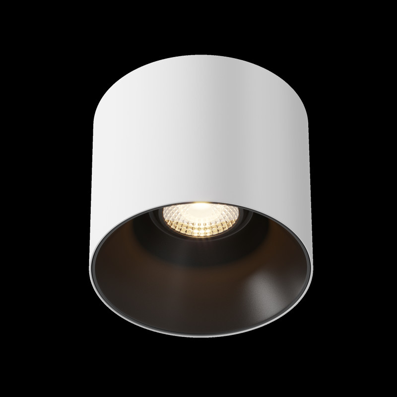 Светильник 13 см, 25W, 3000K, Technical C064CL-01-25W3K-RD-WB, белый-черный