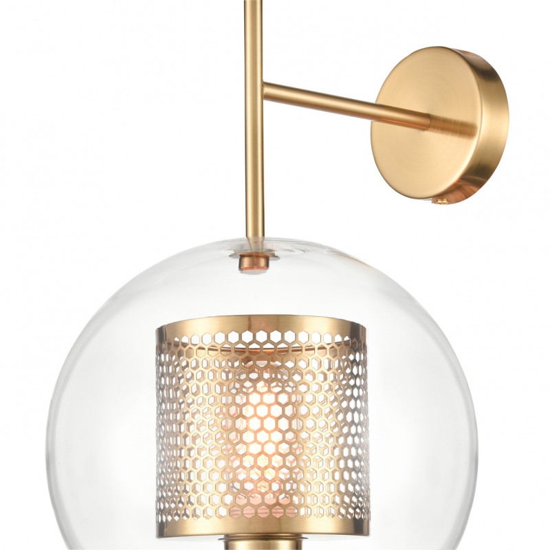Бра 27*20*55 см, 1*E27 латунь Vele Luce Coro VL5524W41