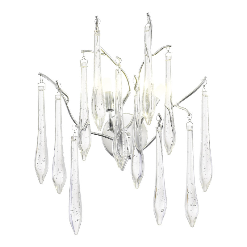 Светильник настенный 32*40 см, 2*G9*5W 4000K ST LUCE Teardrops SL1660.101.02 хром