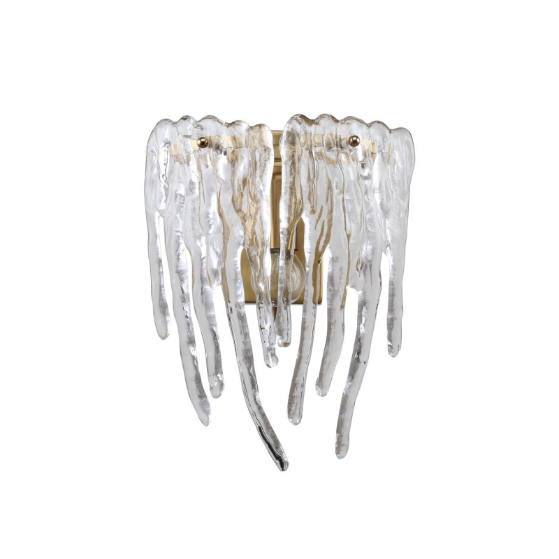 Бра Favourite Lollipop 2764-1W, D130*W220*H300, латунь, декоративные элементы из прозрачного стекла