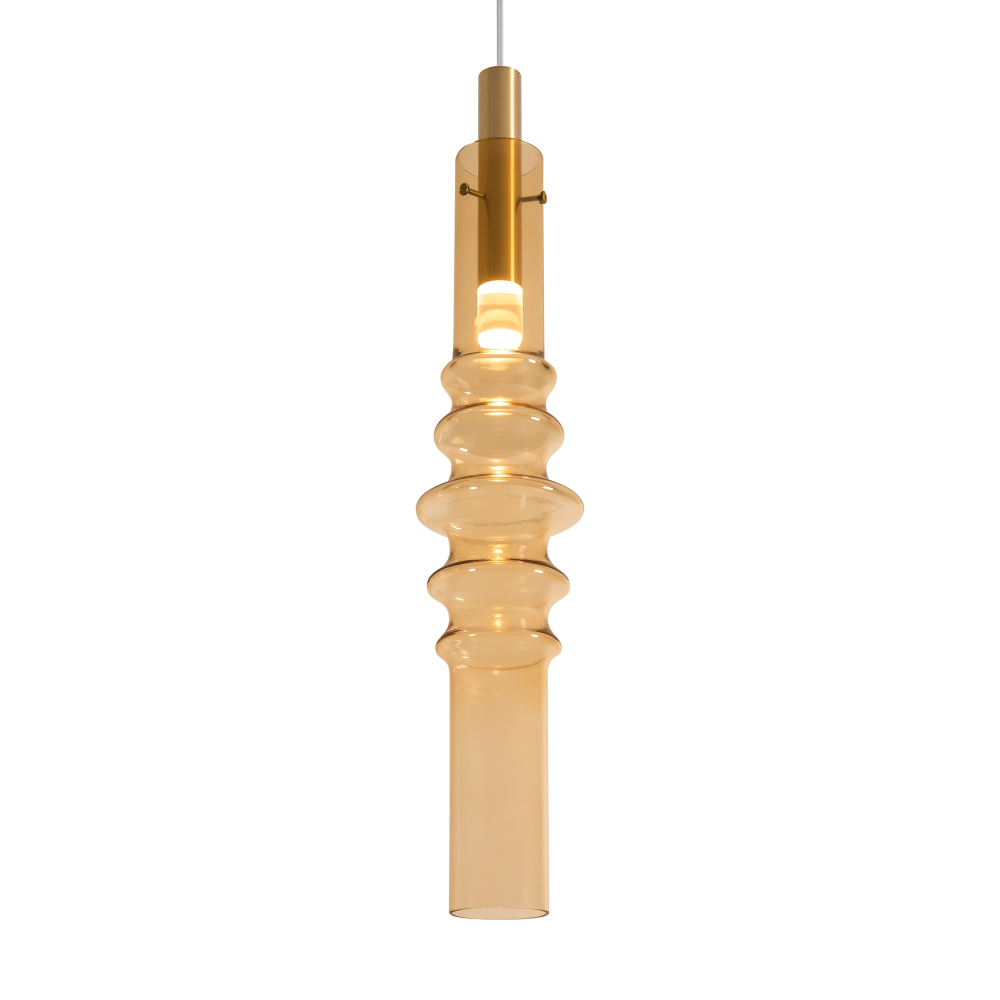 Подвесной светильник *11,5*70-260 см, 1*LED*6W, 3000K, Freya  FR5635PL-L6AM, Латунь