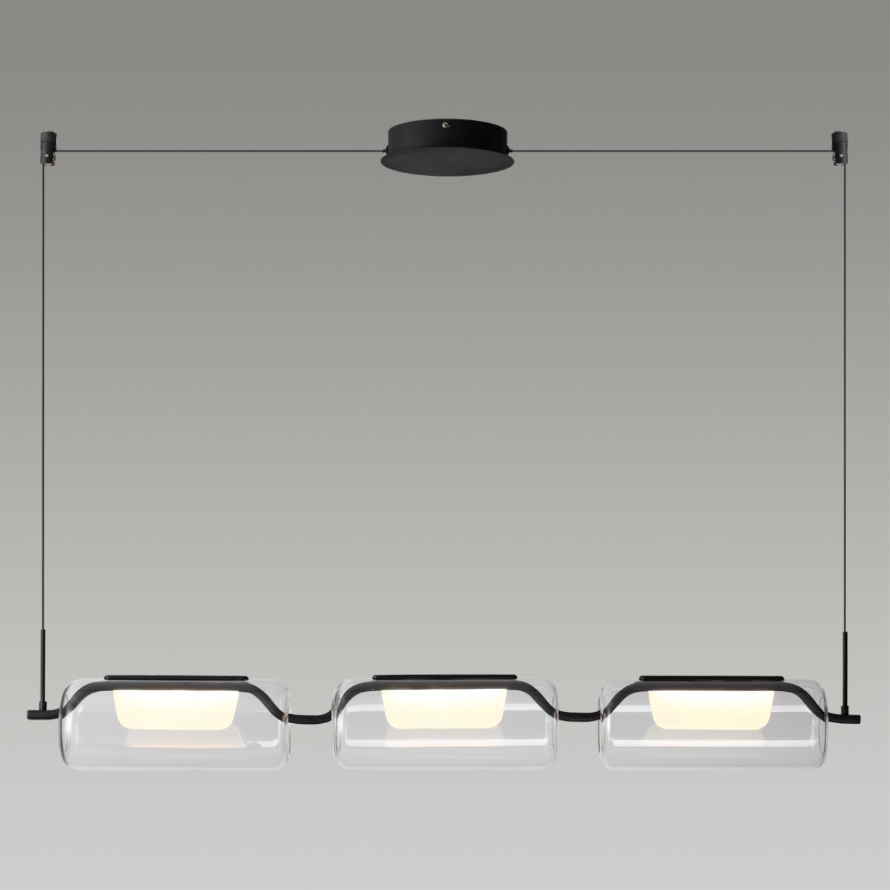 Светодиодный светильник 109 см, Odeon Light Kavia 5003/30L, черный
