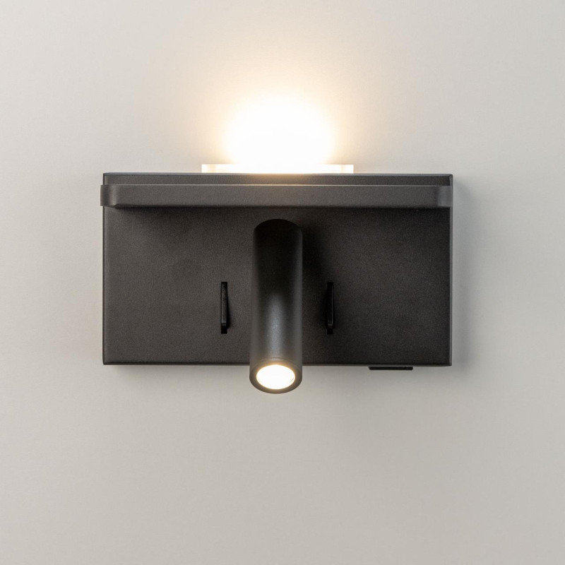 Бра 6W, 3000K Citilux Декарт CL704371 черный