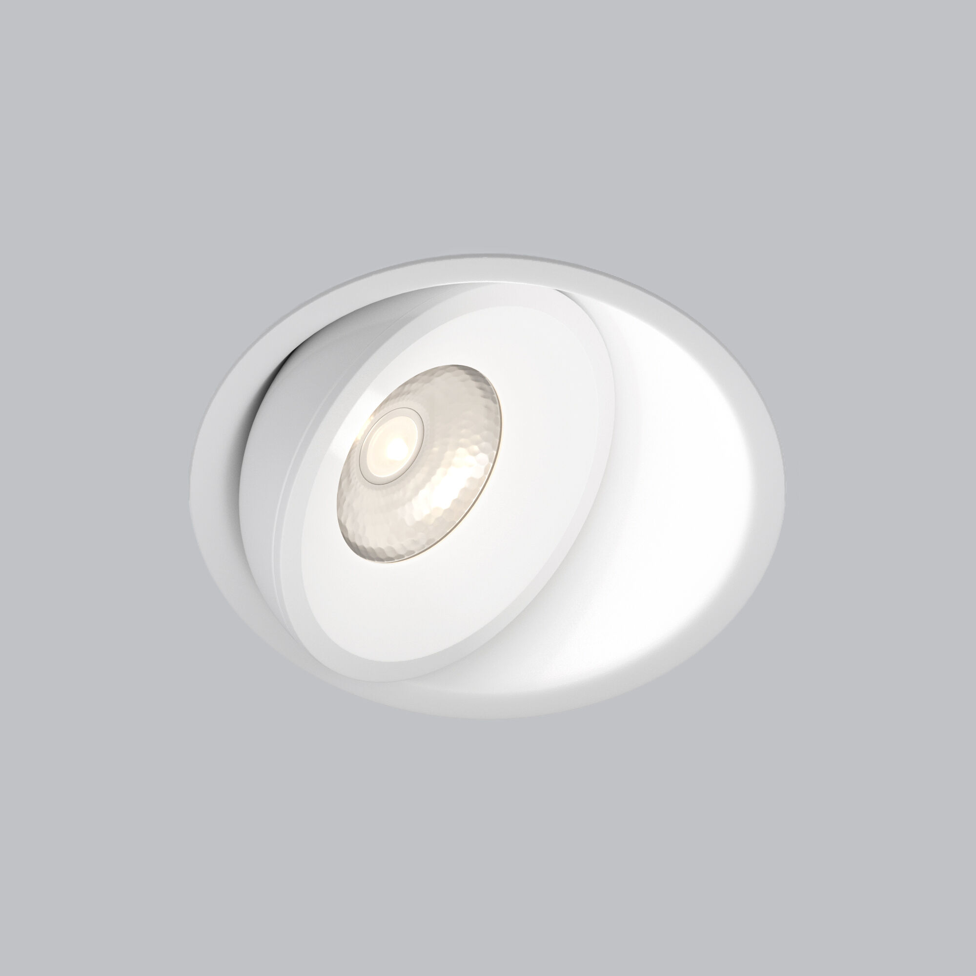 Точечный светильник LED 6W, 4200 К, 10*10*5,1 см, белый, Elektrostandard Slide 25083/LED