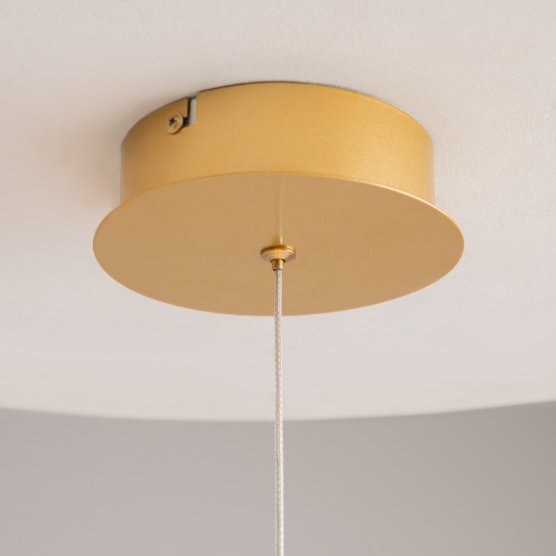 Подвесной светильник 36*36*336 см, LED, 3000К, Maytoni Membrane MOD345PL-L11BS3K латунный