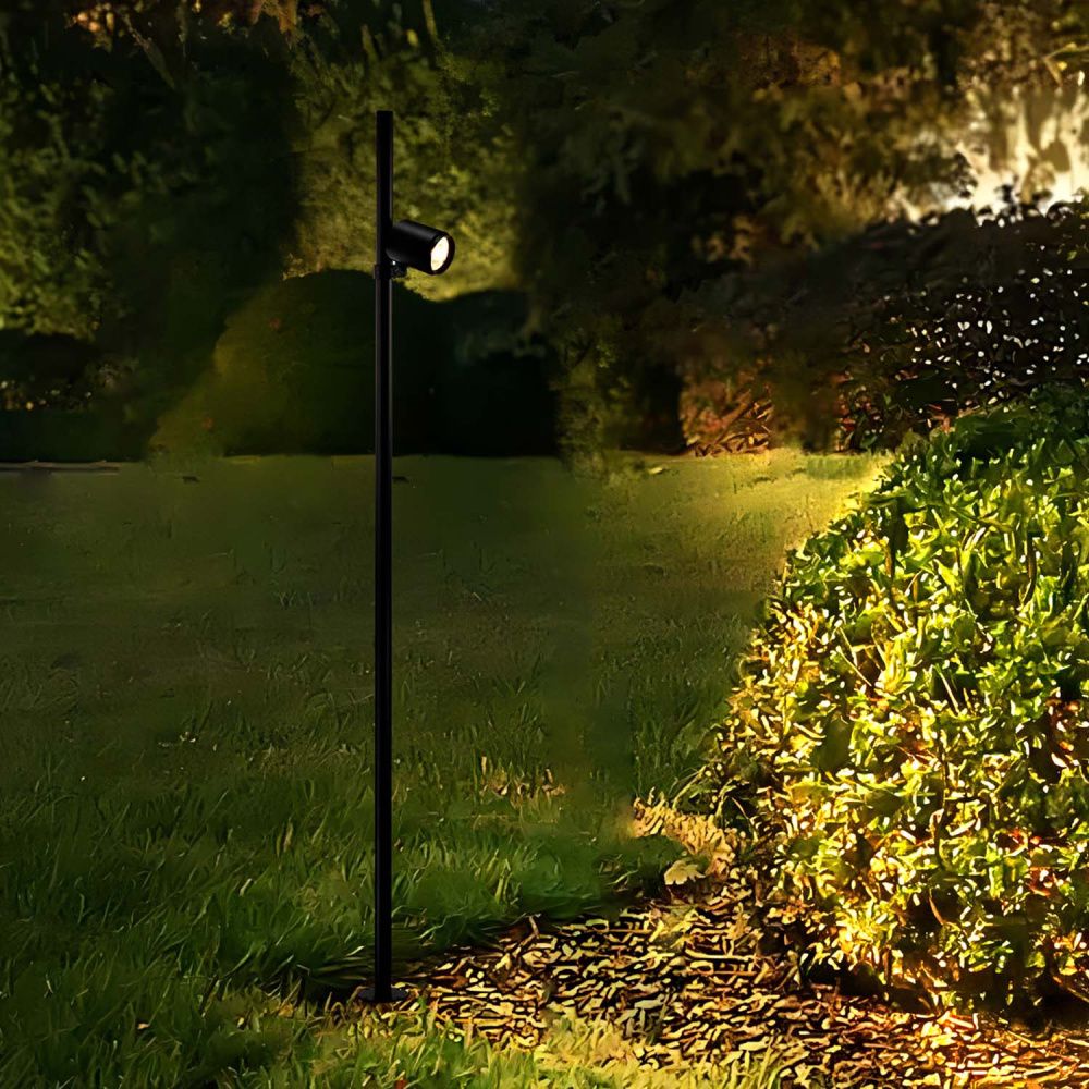 Уличный столб 10*150 см, 1*LED, 12W, 4000K, Favourite Securitas 4638-1F, черный матовый