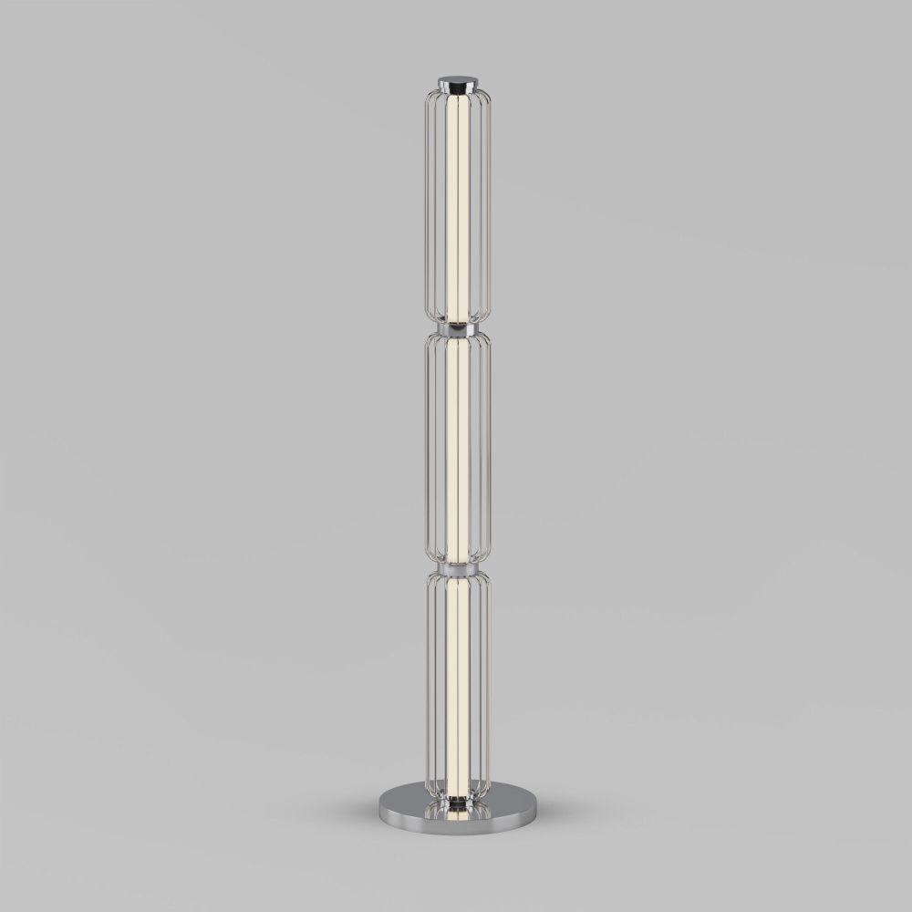 Торшер 121 см, 18W, 4000K, Eurosvet 4690389218606, хром