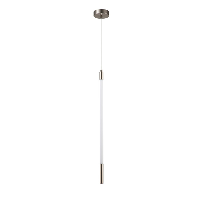 Подвесной светильник 100*100*695/1600 мм, 1*LED 10WW 4000KK никель Indigo Filato V000052L, 14008/1P Nickel