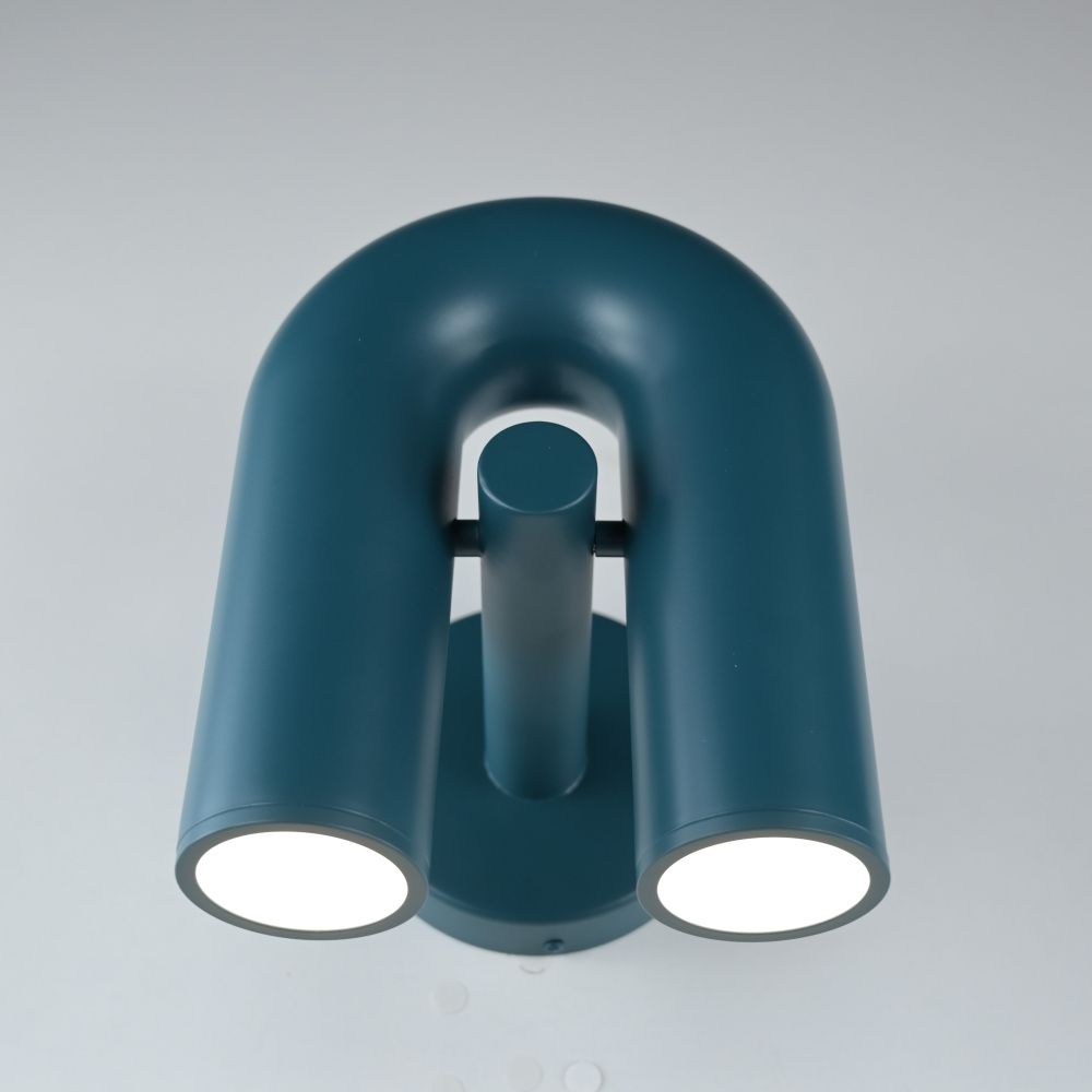 Бра FANNY Turquoise 29*22,5*29 см, 2*LED*12W, ImperiumLoft 44.1002, Бирюзовый
