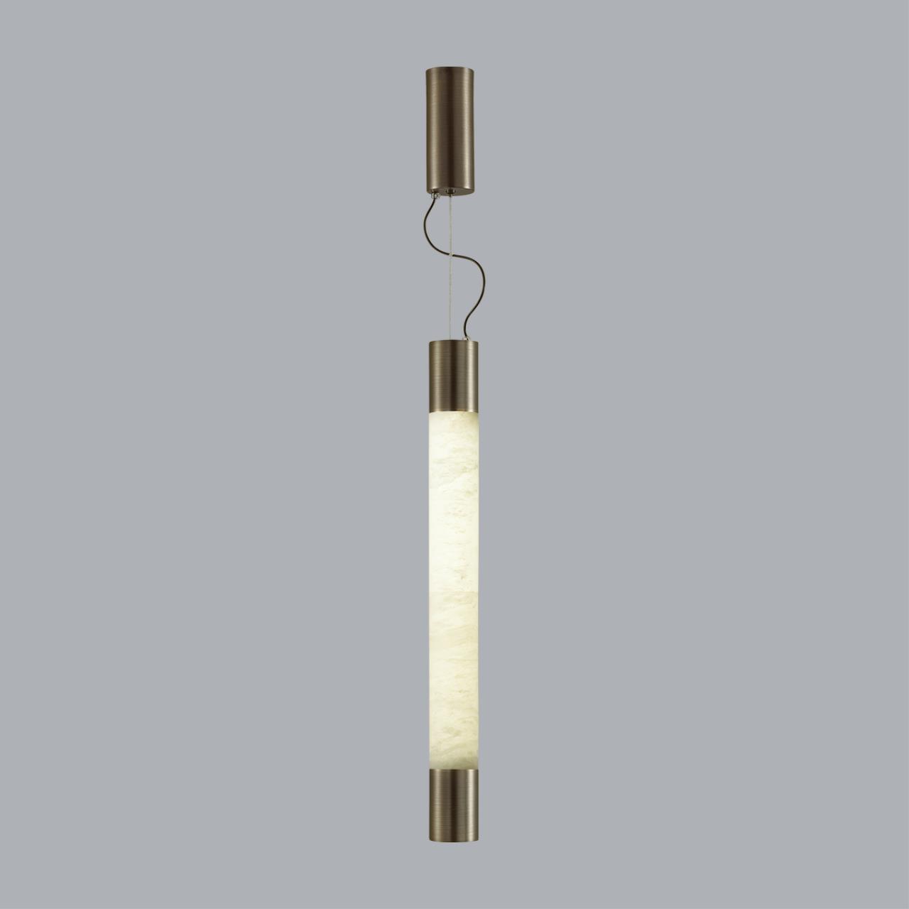 Подвесной светильник 60*200 см, 1 LED*21W, 3000 К, Odeon Light Marbella, темная латунь 6686/15L