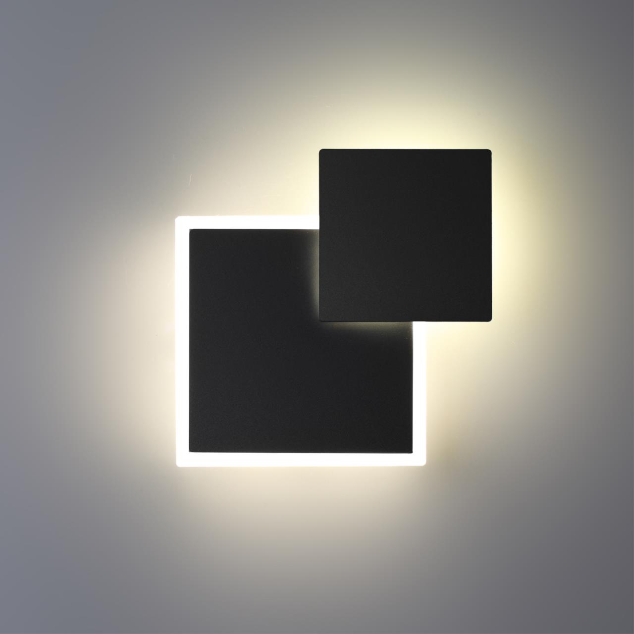 Бра уличное 14,5*18,5*4,5 см, LED*1*16W, 4000 К, Novotech 359165 SMENA Street, черный
