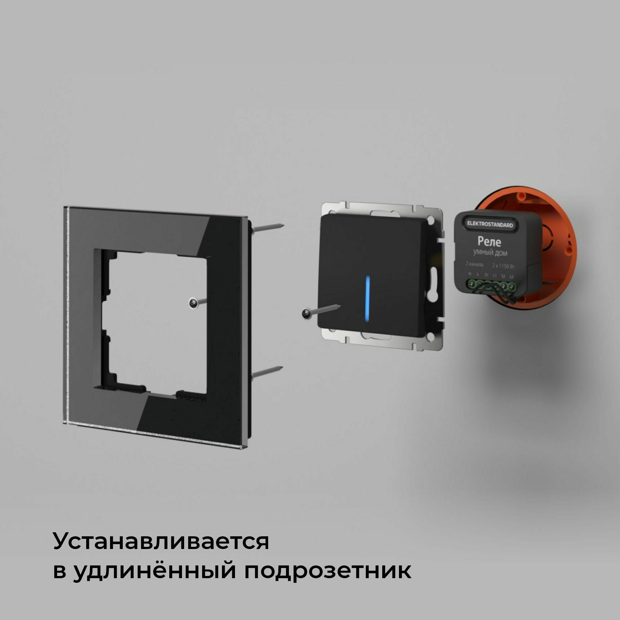Умное двухканальное реле 76007/00 Elektrostandard