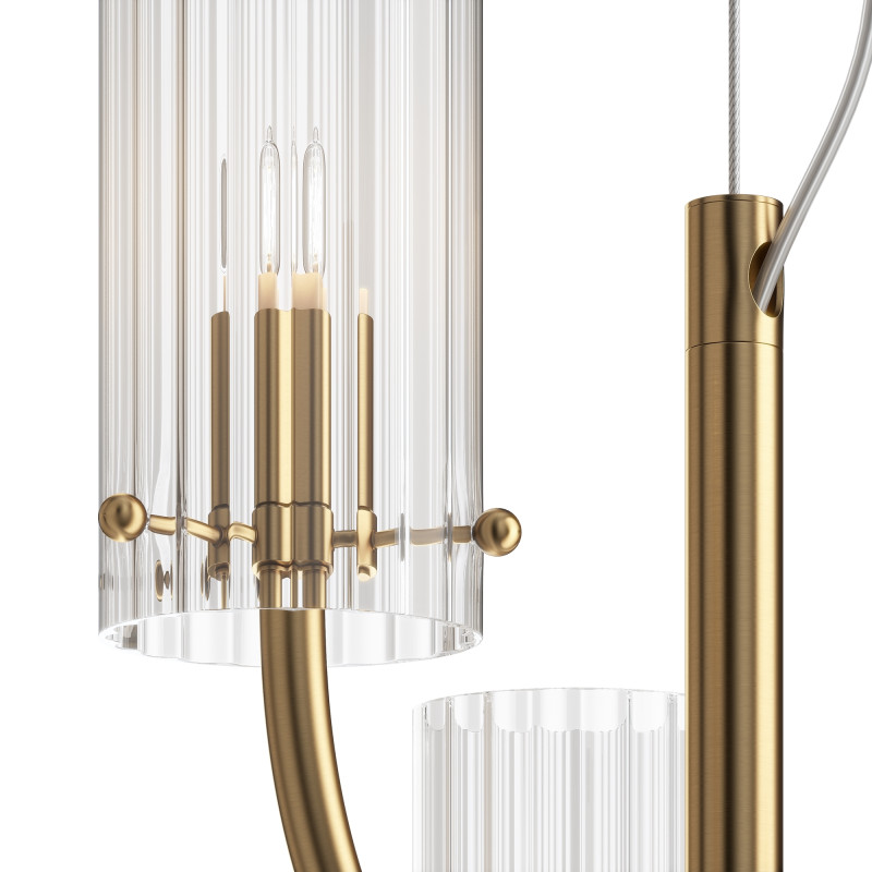 Светильник 35 см, Maytoni Arco MOD223PL-03BS, латунь