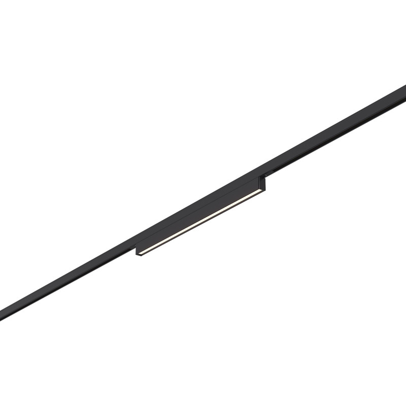 Магнитный трековый светильник 30*1*1,8 см, 1*LED*8W 4000K ST LUCE Super5 ST665.446.08 черный