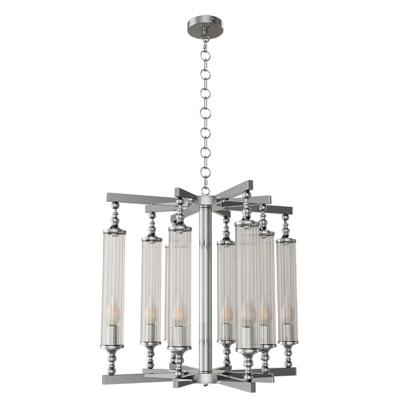 Люстра Crystal Lux TOMAS SP8 D650 CHROME Хром