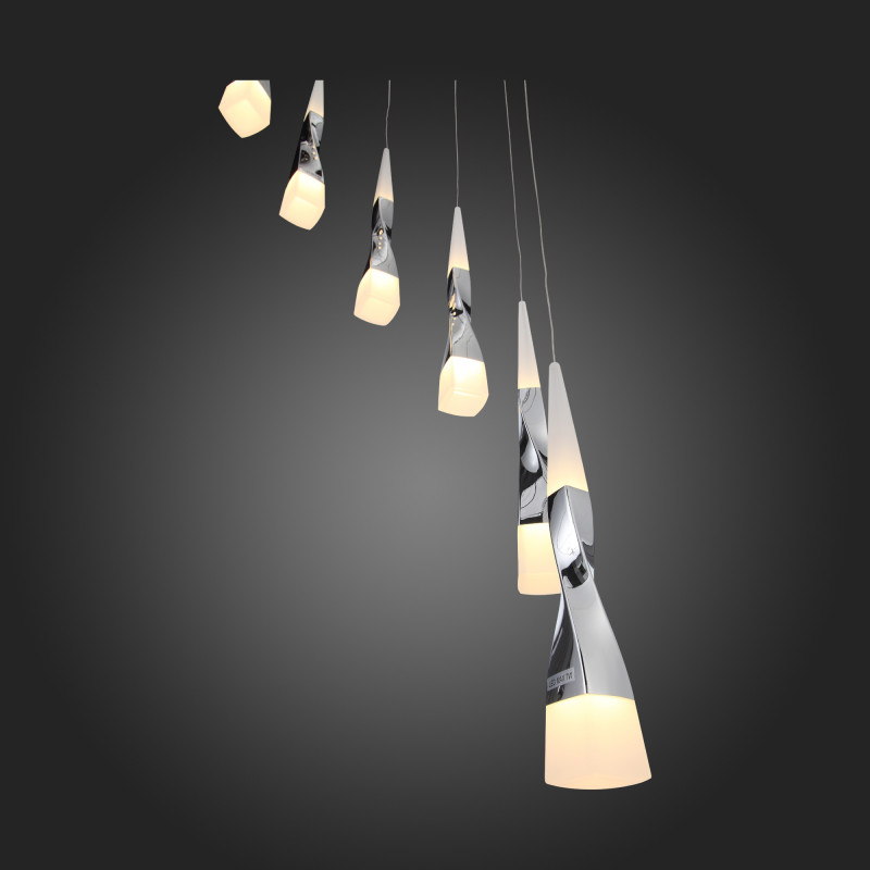 Светильник подвесной 45 см, 70W 3000K ST LUCE BOCHIE SL405.103.10 Хром