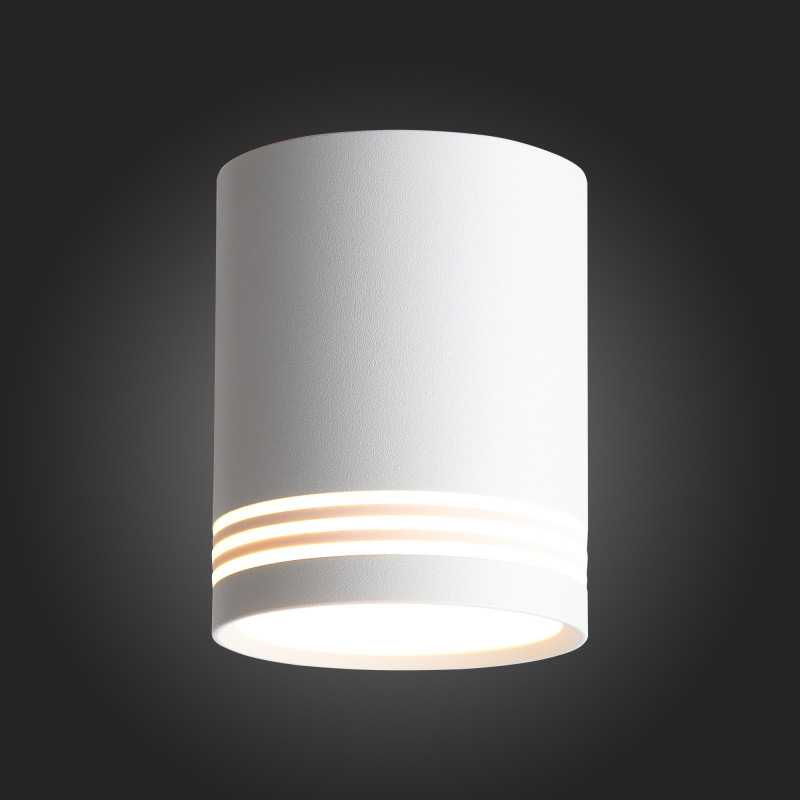Светильник потолочный 8 см, 12W 3000K ST LUCE Накладные светильники ST101.502.12 Белый
