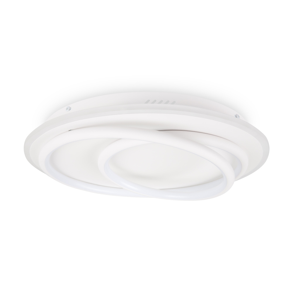 Светильник *40*-10 см, *LED*85W, 3000-7000K, Freya Спираль/Spiral FR6089CL-L120W, Белый
